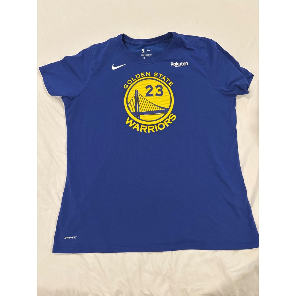 Nike Golden State Warriors Draymond Green 23 Dri-FIT T-Shirt Mens XL Blue NBA